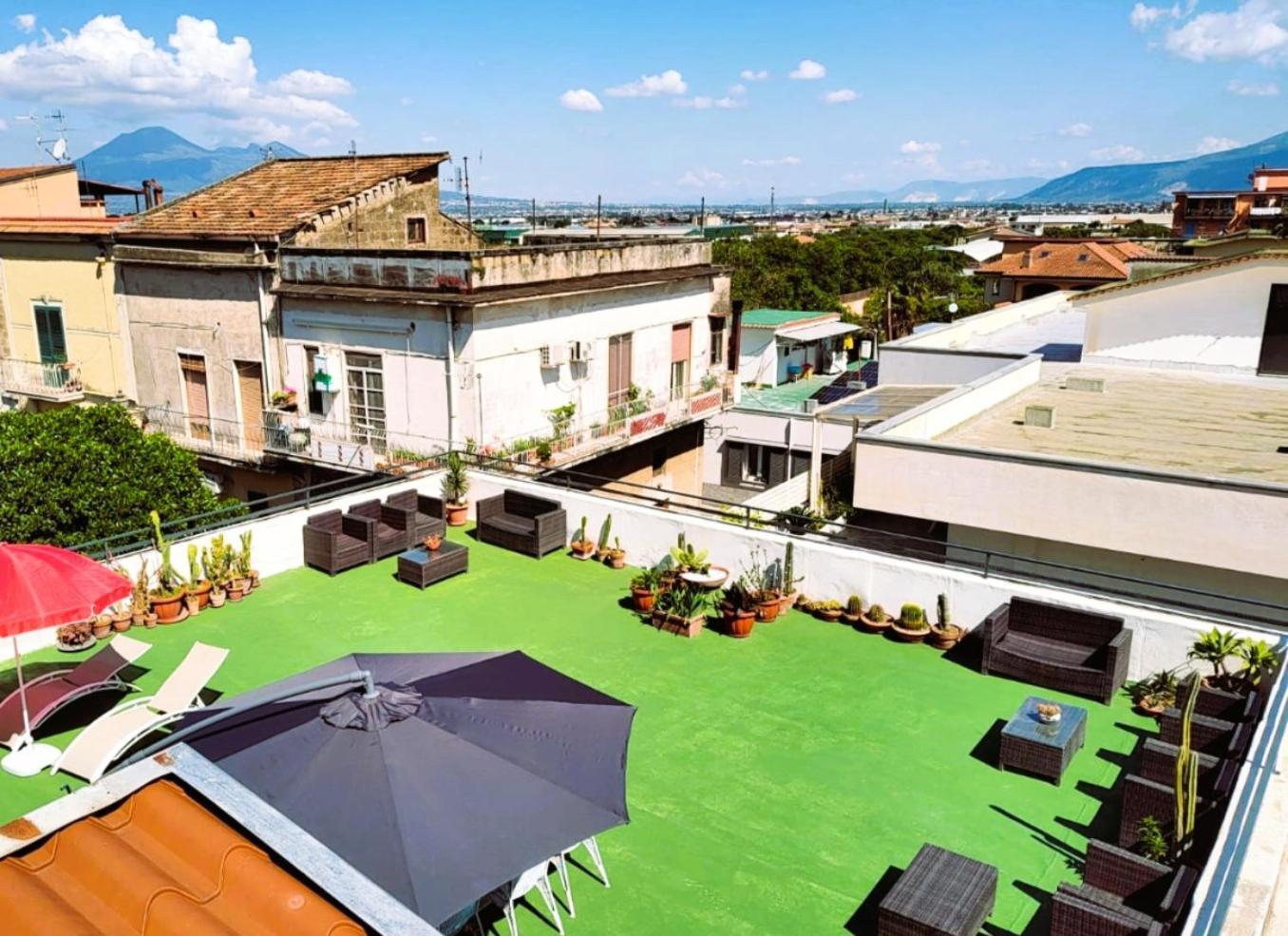 Palazzo Di Donna Panoramic Terraces And Private Parking Strategic To Amalfi Coast, Pompei, Napoli Villa Sant'Egidio del Monte Albino Exterior foto
