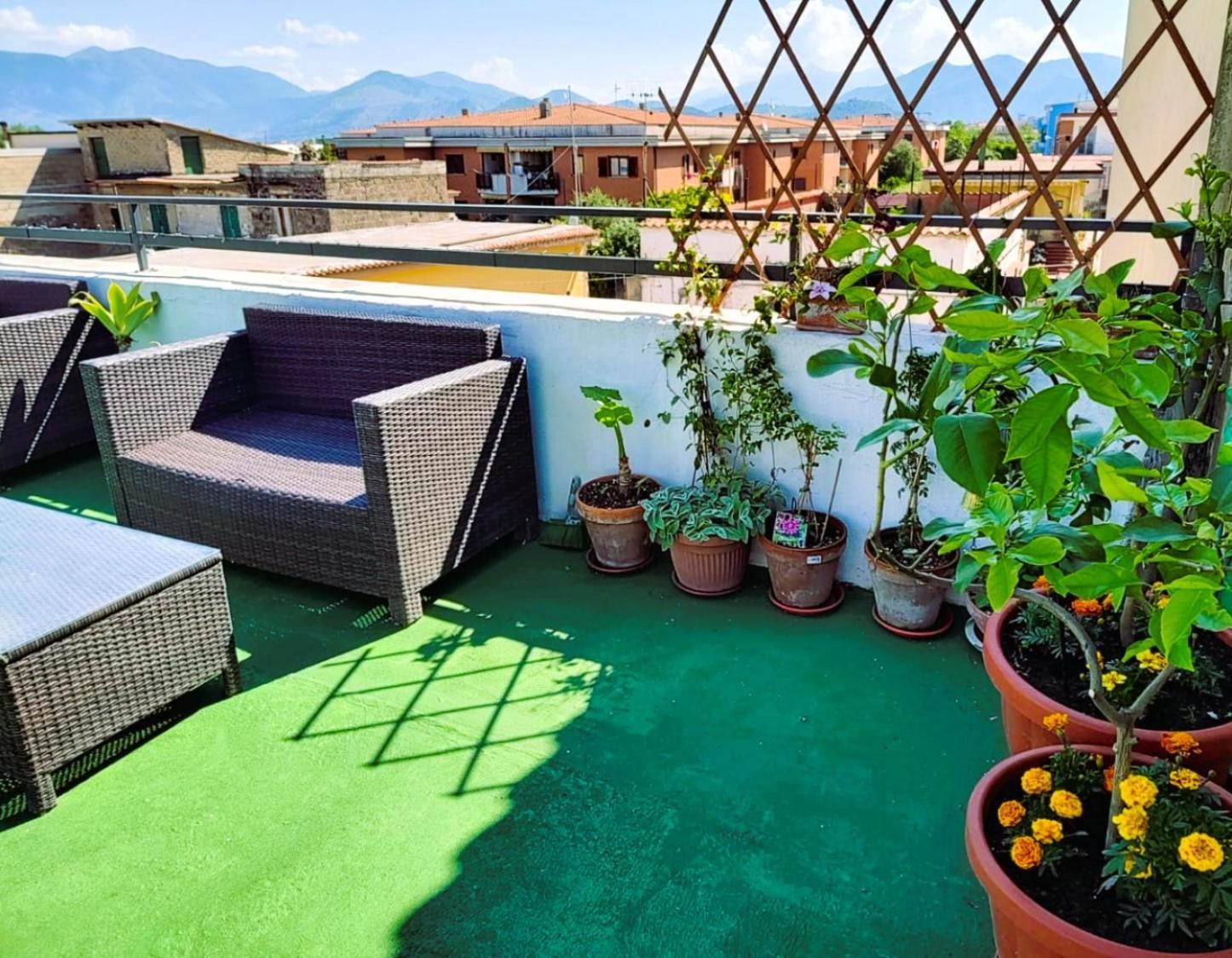 Palazzo Di Donna Panoramic Terraces And Private Parking Strategic To Amalfi Coast, Pompei, Napoli Villa Sant'Egidio del Monte Albino Exterior foto