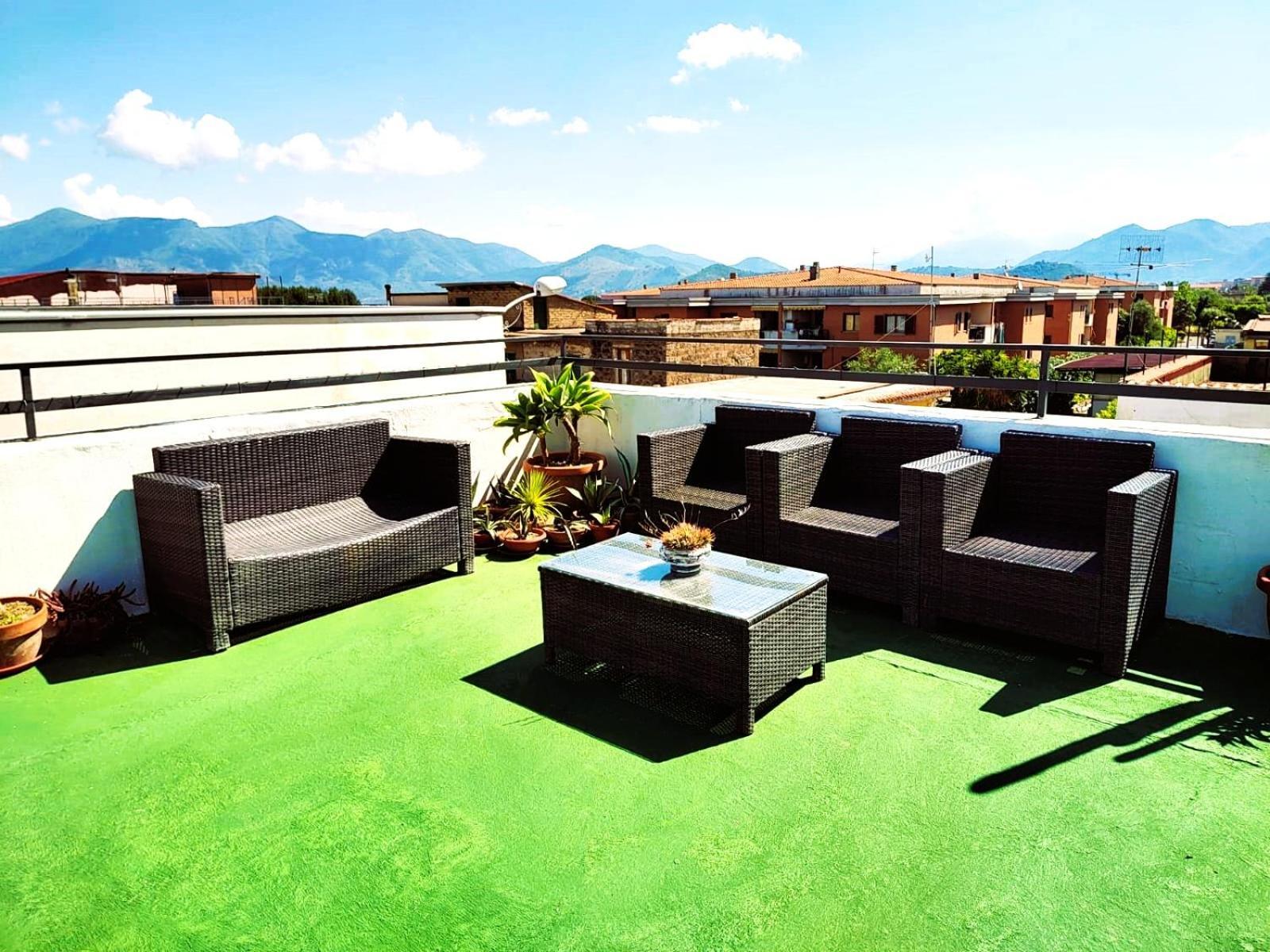 Palazzo Di Donna Panoramic Terraces And Private Parking Strategic To Amalfi Coast, Pompei, Napoli Villa Sant'Egidio del Monte Albino Exterior foto