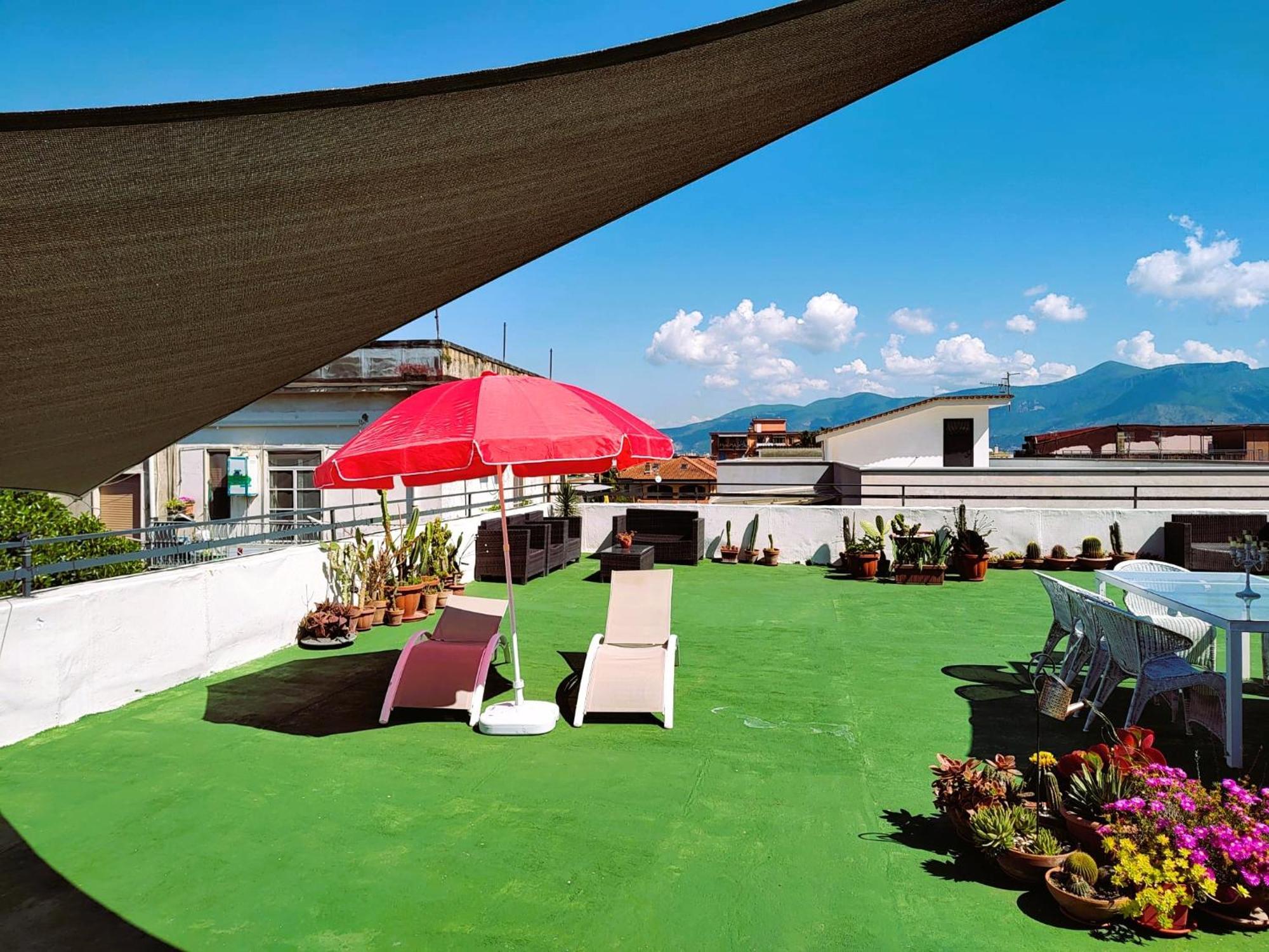 Palazzo Di Donna Panoramic Terraces And Private Parking Strategic To Amalfi Coast, Pompei, Napoli Villa Sant'Egidio del Monte Albino Exterior foto