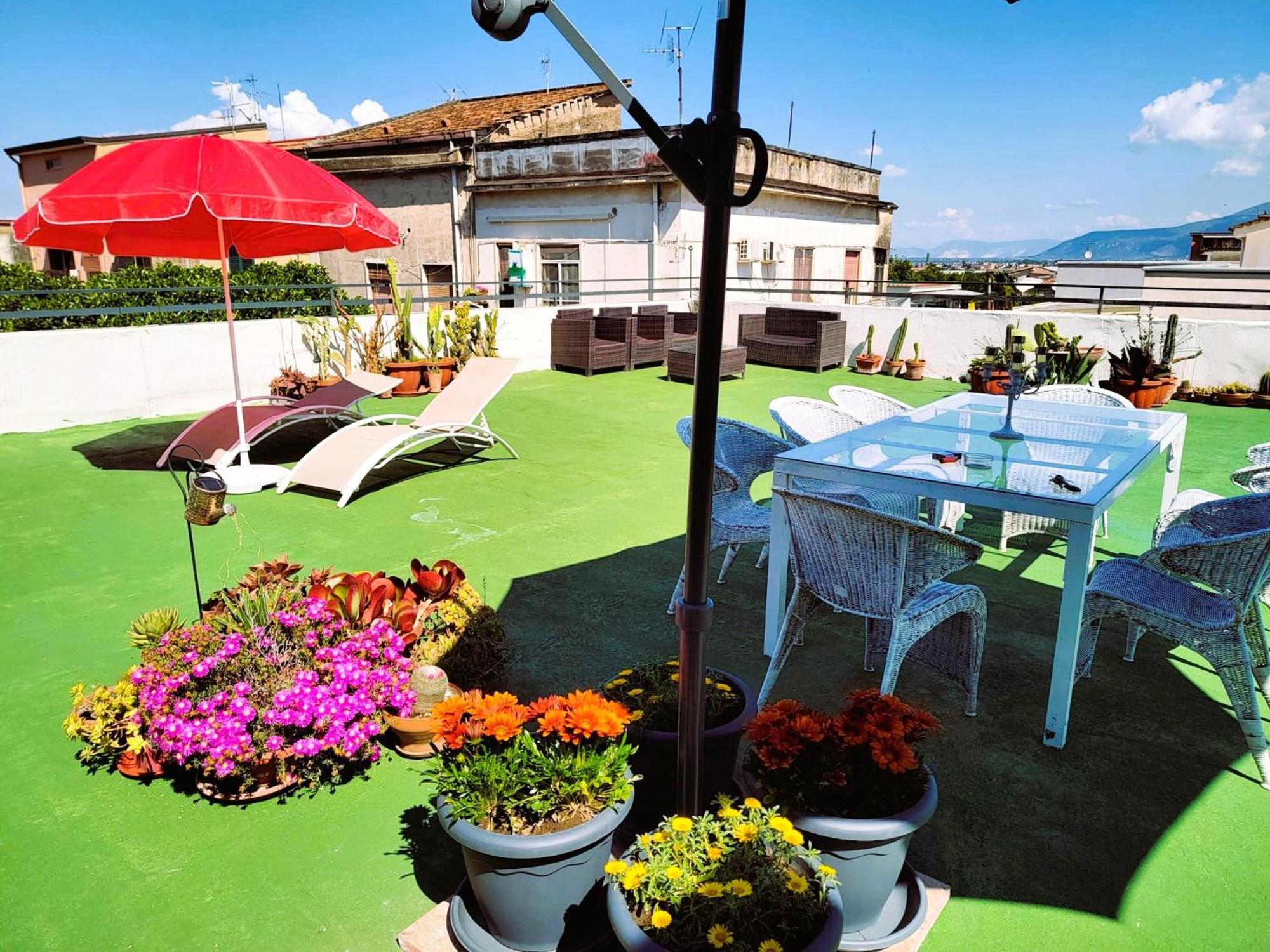 Palazzo Di Donna Panoramic Terraces And Private Parking Strategic To Amalfi Coast, Pompei, Napoli Villa Sant'Egidio del Monte Albino Exterior foto