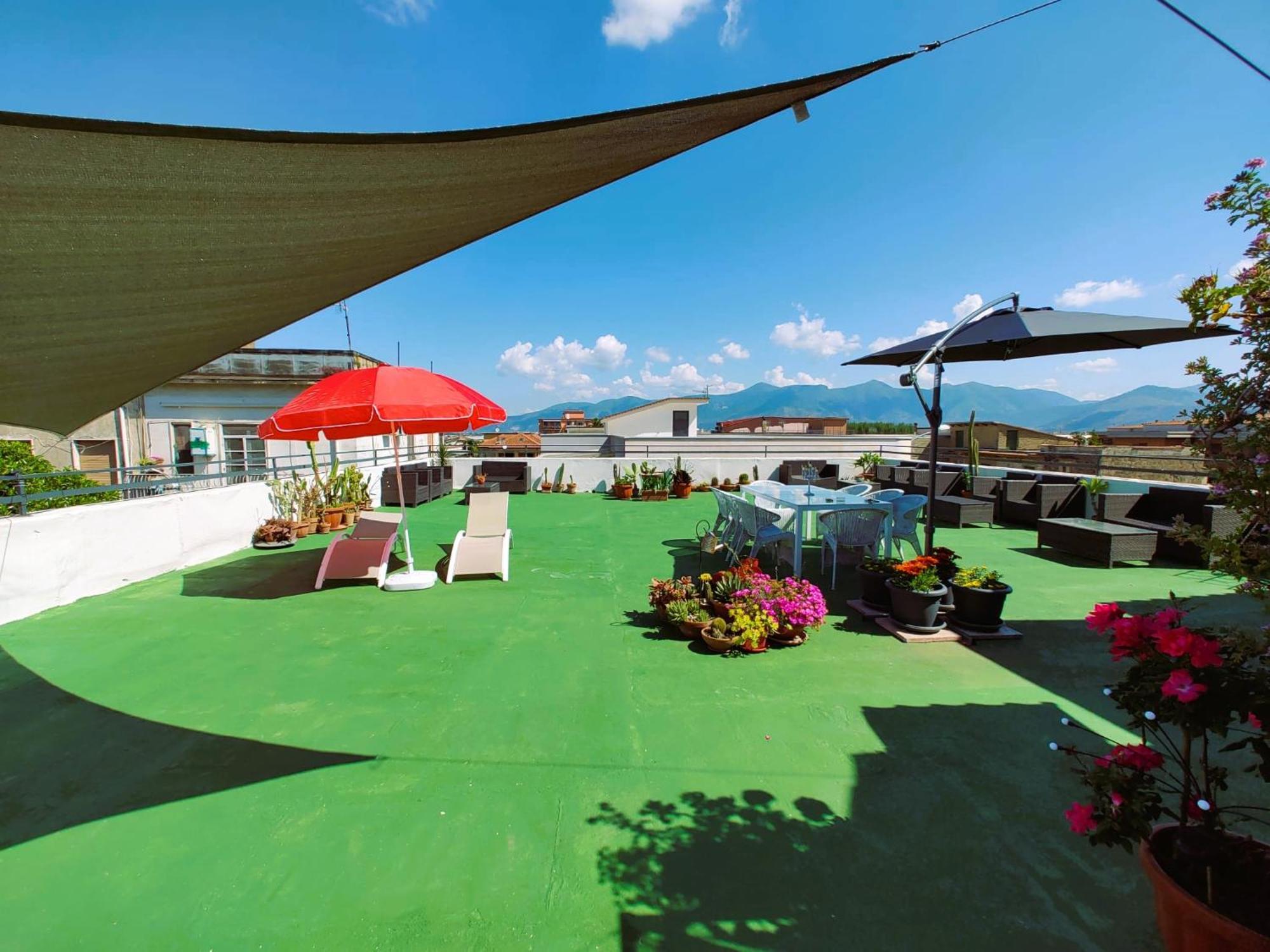 Palazzo Di Donna Panoramic Terraces And Private Parking Strategic To Amalfi Coast, Pompei, Napoli Villa Sant'Egidio del Monte Albino Exterior foto
