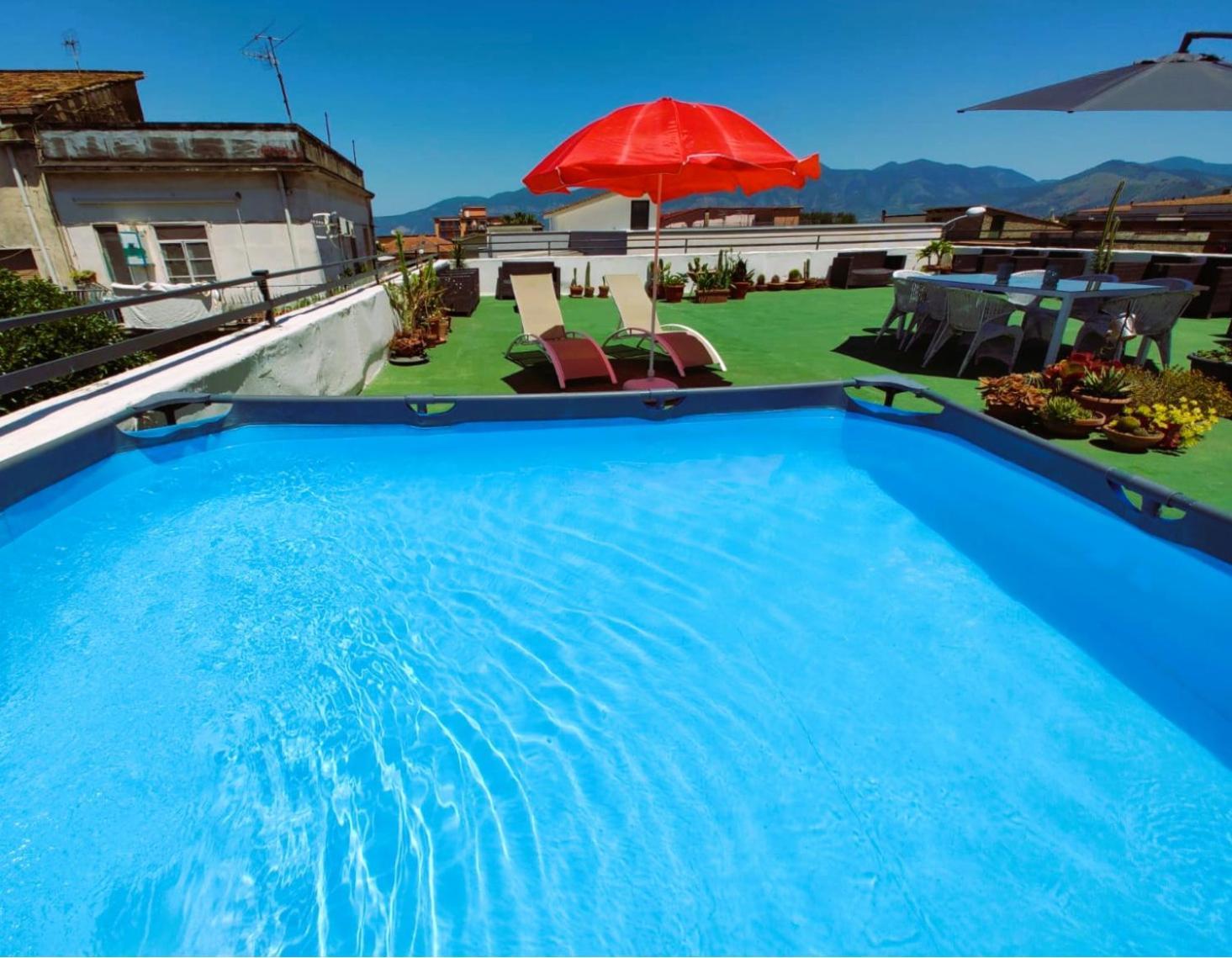 Palazzo Di Donna Panoramic Terraces And Private Parking Strategic To Amalfi Coast, Pompei, Napoli Villa Sant'Egidio del Monte Albino Exterior foto